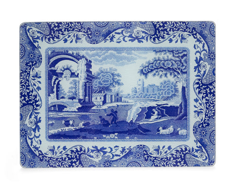 Spode - Blue Italian - Glass Worktop Saver