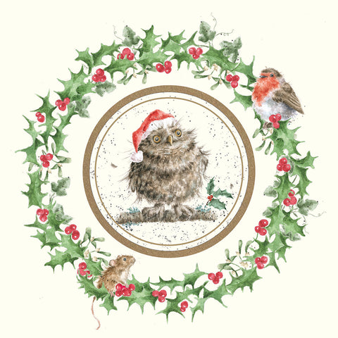 Wrendale - Christmas Decoration Card