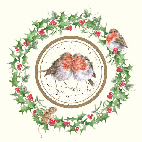 Wrendale - Christmas Decoration Card