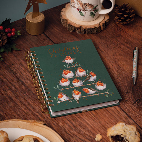 Wrendale - Christmas - Planner Book - Rockin' Robins