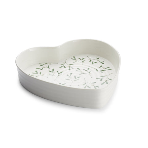 Sophie Conran Mistletoe - Heart Shape Deep Baking Dish