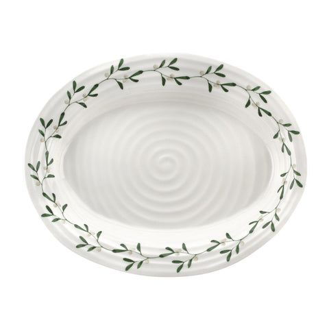 Sophie Conran Mistletoe Medium Oval Platter 37cm / 14.5"