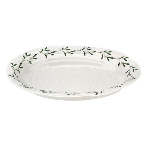 Sophie Conran Mistletoe Medium Oval Platter 37cm / 14.5"