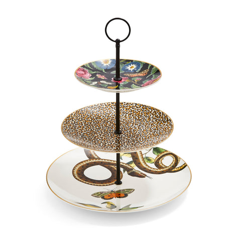 Spode - Creatures of Curiosity - 3 Tier Cake Stand