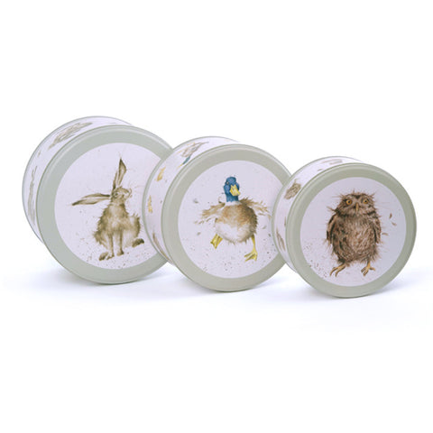 Wrendale - Nest of 3 Cake Tins
