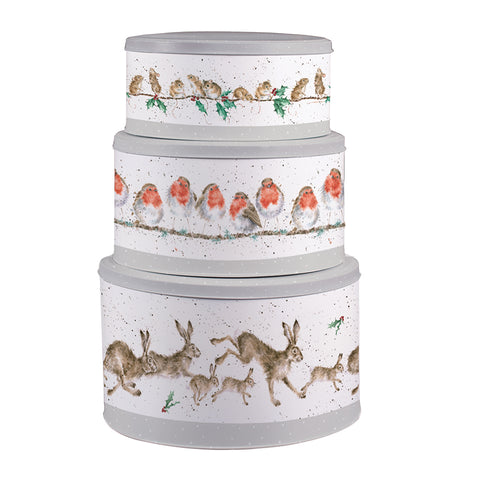 Wrendale - Christmas - Cake Tin Nest