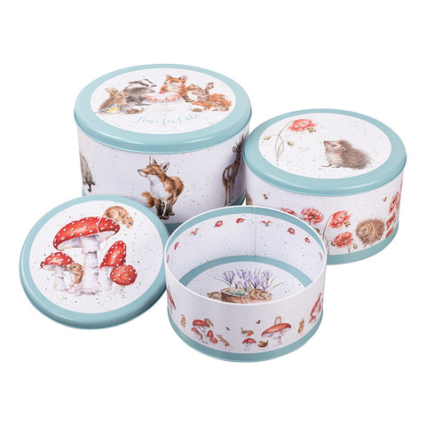 Wrendale - Nest of 3 Cake Tins - The Country Set
