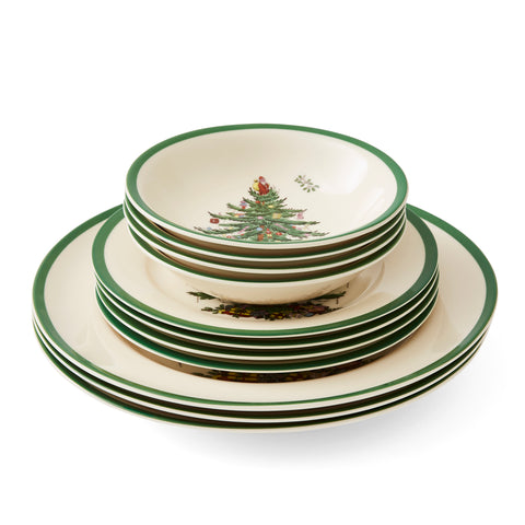 Spode Christmas Tree - 12 Piece Set