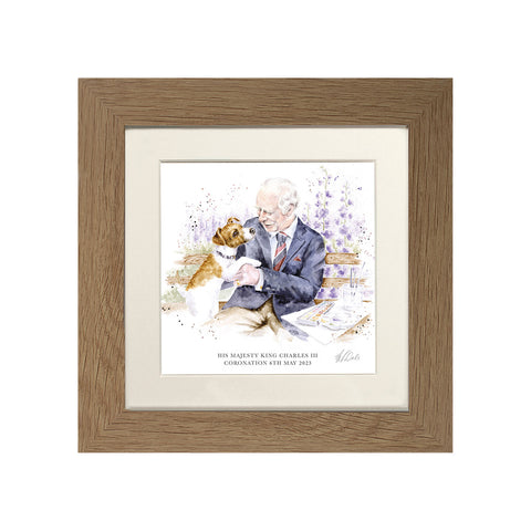 SPECIAL OFFER - LIMITED STOCK - Wrendale - KING CHARLES III - Coronation Prints