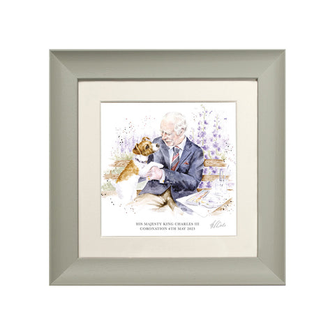 SPECIAL OFFER - LIMITED STOCK - Wrendale - KING CHARLES III - Coronation Prints