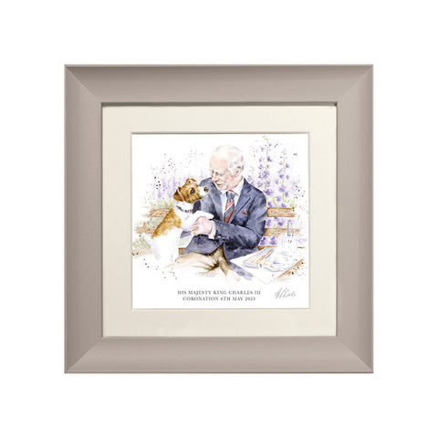 SPECIAL OFFER - LIMITED STOCK - Wrendale - KING CHARLES III - Coronation Prints