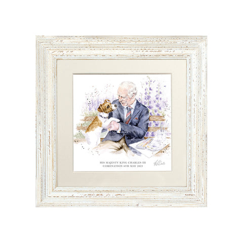 SPECIAL OFFER - LIMITED STOCK - Wrendale - KING CHARLES III - Coronation Prints