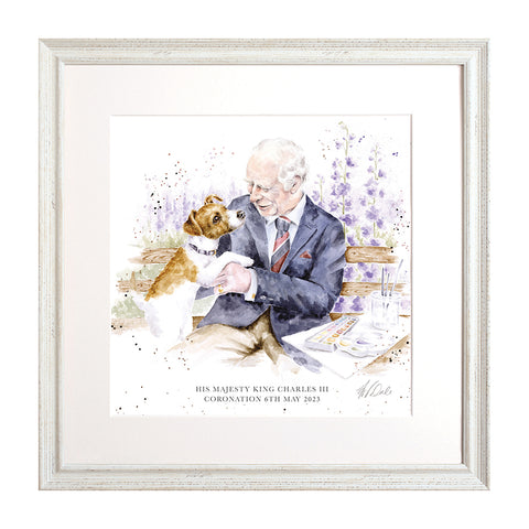 SPECIAL OFFER - LIMITED STOCK - Wrendale - KING CHARLES III - Coronation Prints