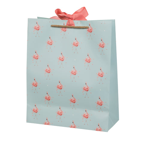 Wrendale - Gift Bag - Large - Flamingo