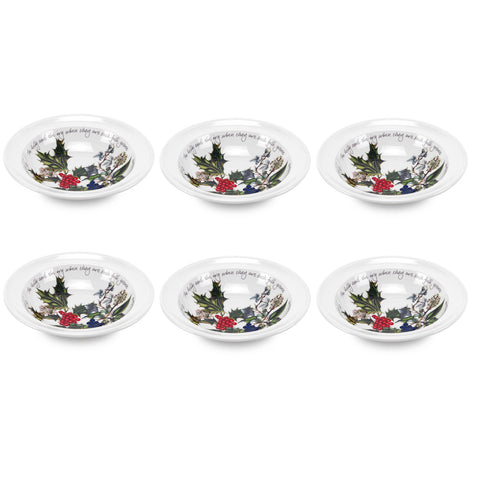 The Holly & the Ivy Oatmeal / Cereal Bowl 17cm / 6.5"
