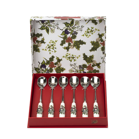 The Holly & the Ivy Tea Spoons ( Gift Box Set of 6 )