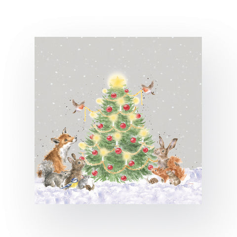 Wrendale Christmas Napkins
