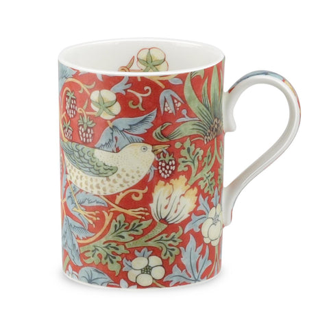 Morris & Co - Fine Bone China Mug - Strawberry Thief