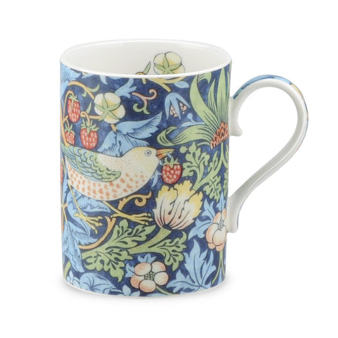 Morris & Co - Fine Bone China Mug - Strawberry Thief