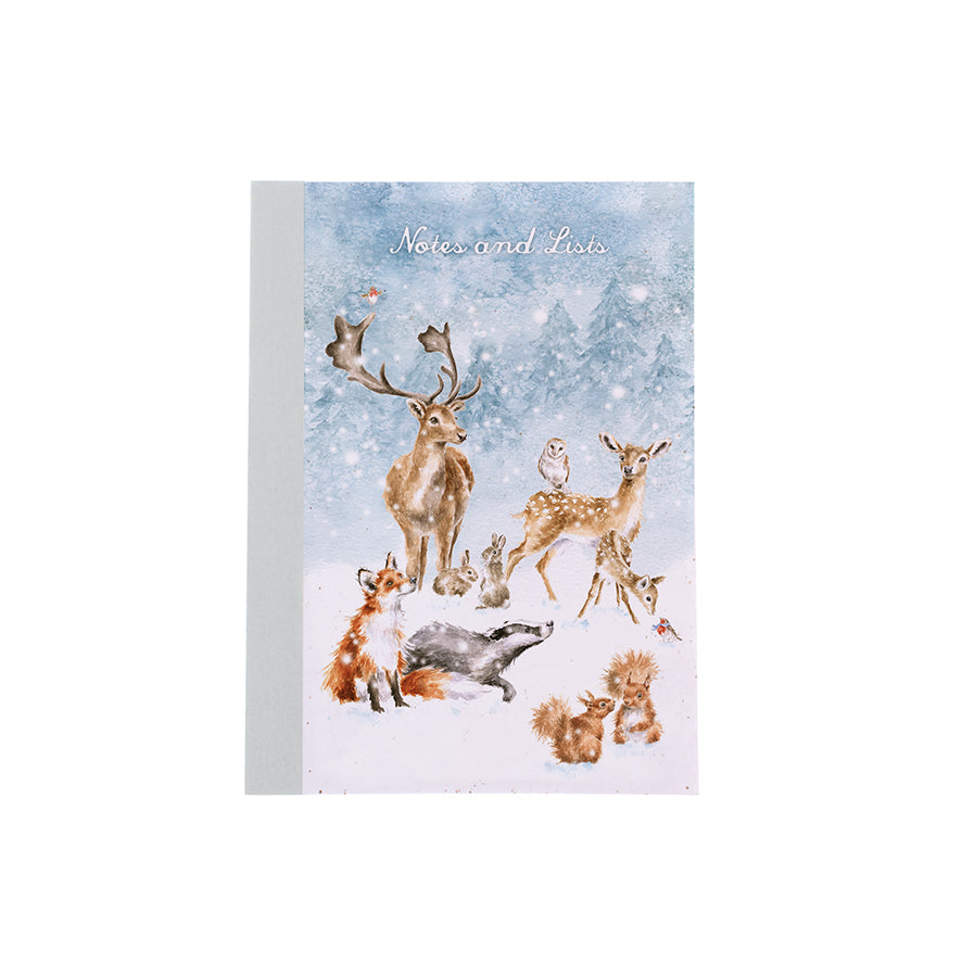 Wrendale - Christmas - Paperback Notebook - A6 - Winter Wonderland