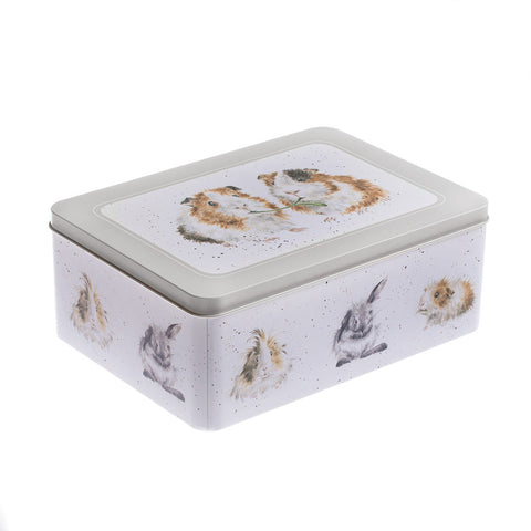 Wrendale - Rectangular Tin - Guinea Pigs