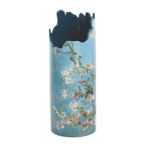 John Beswick Silhouette d'art Vase - Van Gogh Almond Tree in Blossom