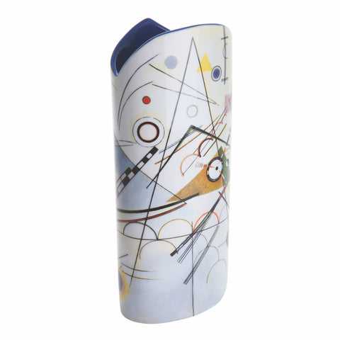 John Beswick Silhouette d'art Vase - Kandinsky Composition VIII