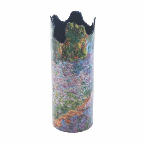 John Beswick - Art Vase - Monet Irises in Garden