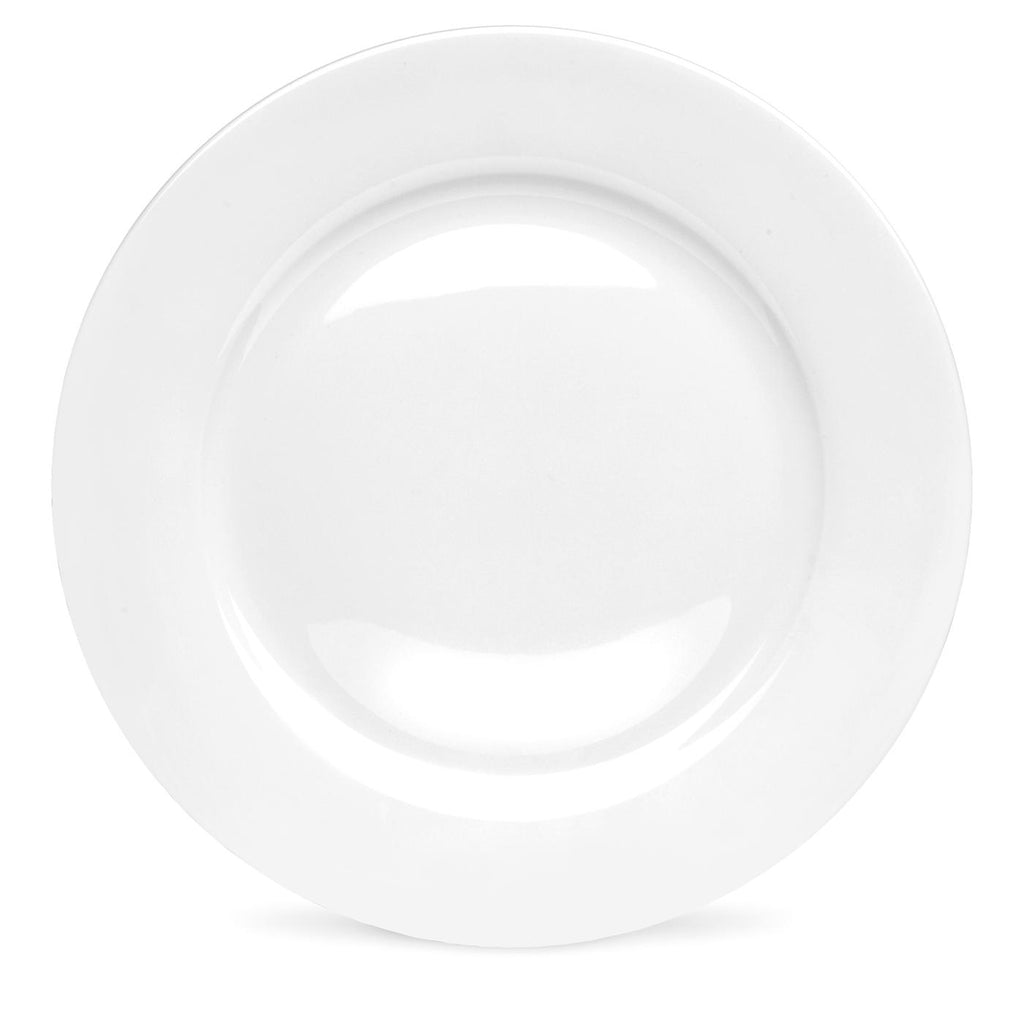 Royal Worcester Serendipity Rimmed Dinner Plate 27cm / 10.6" - White