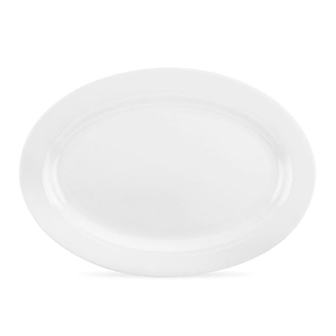 Royal Worcester Serendipity Oval Platter 32cm / 12.5" - White
