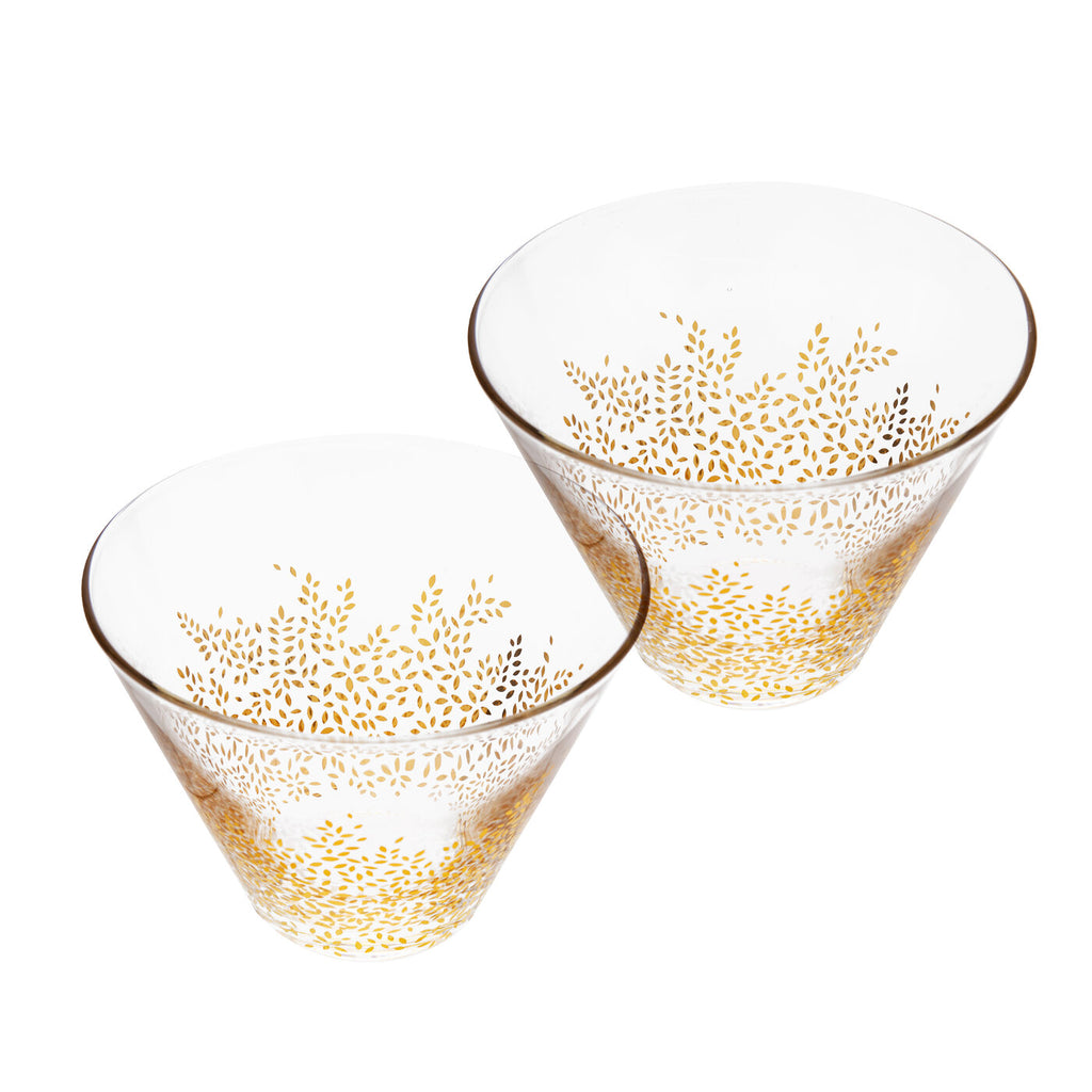 Sara Miller - Chelsea Collection - Set of 2 Glass Bowls
