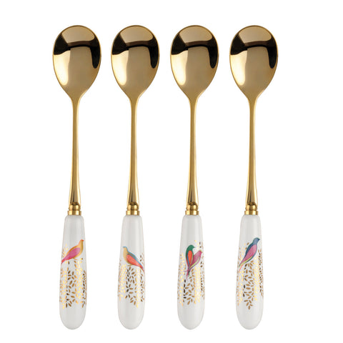 Sara Miller - Chelsea Collection - Set of 4 Tea Spoons