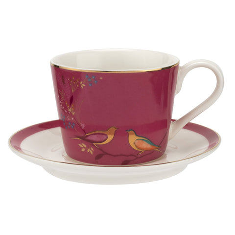 Sara Miller Espresso Cup & Saucer Set of 4 Chelsea Collection