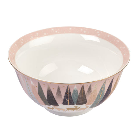 Sara Miller - Frosted Pines - Candy Bowl - Deer