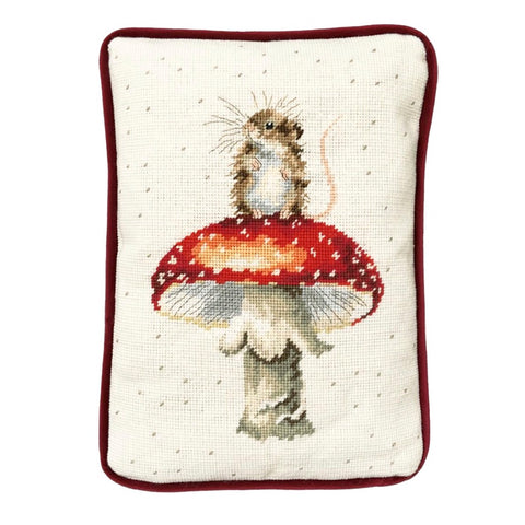 Bothy Threads - Wrendale - Tapestry Kit - He's A Fun-gi - Mouse & Toadstool