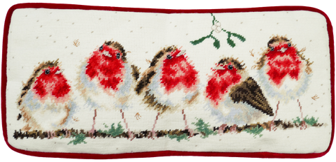 Bothy Threads - Wrendale - Tapestry Kit - Rockin' Robins - Row of Robins