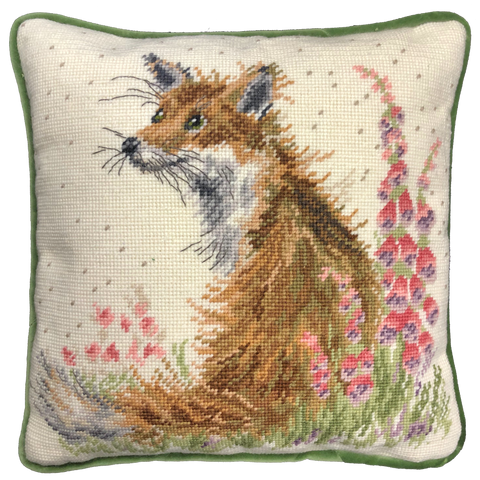 Bothy Threads - Wrendale - Tapestry Kit - Amongst The Foxgloves - Fox
