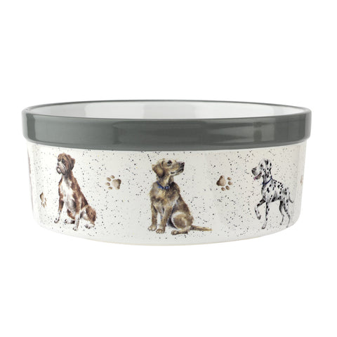 Wrendale - Ceramic Dog Bowl   20cm / 8"