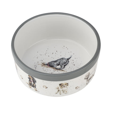 Wrendale - Ceramic Dog Bowl  15.4cm / 6"