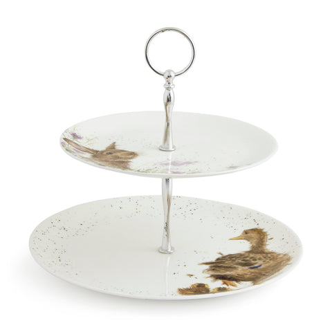 Wrendale - 2 Tiered Cake Stand