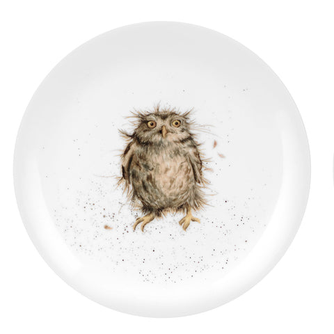 Wrendale Coupe Salad / Side Plate  21cm / 8" - Cat & Mouse