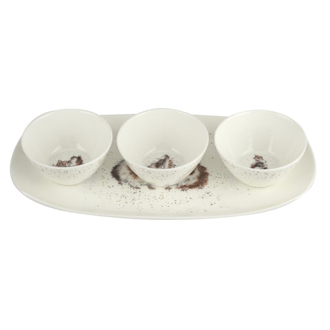 Wrendale 3 Bowl & Tray Set