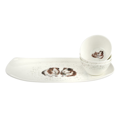 Wrendale 3 Bowl & Tray Set