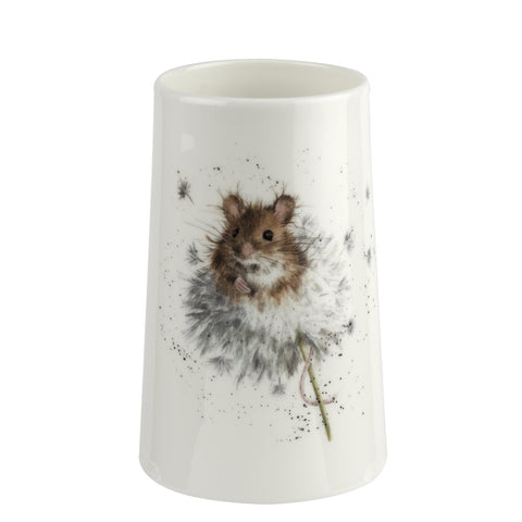 Wrendale Small Vase 14.6cm / 5.75"  Country Mouse