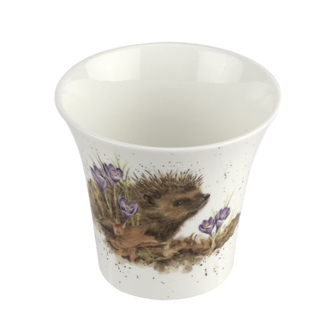 Wrendale - Small Flower / Herb Pot - Hedgehog