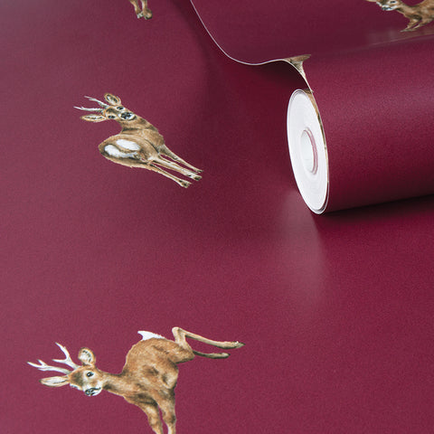 Wrendale - Home - Wallpaper - Deer