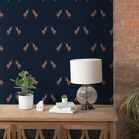 Wrendale - Home - Wallpaper - Pheasant
