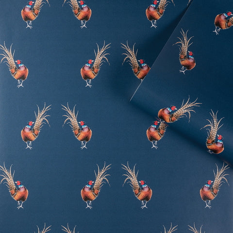 Wrendale - Home - Wallpaper - Pheasant