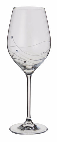 Dartington Crystal - Glitz - White Wine Glass - Box Set of 2