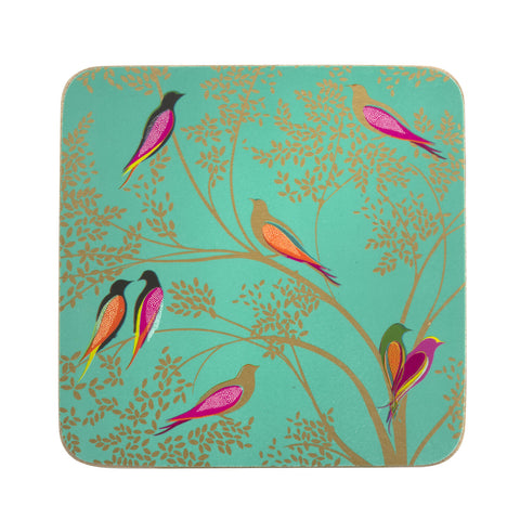 Sara Miller - Chelsea Collection - Coasters - Box Set of 6 - Green